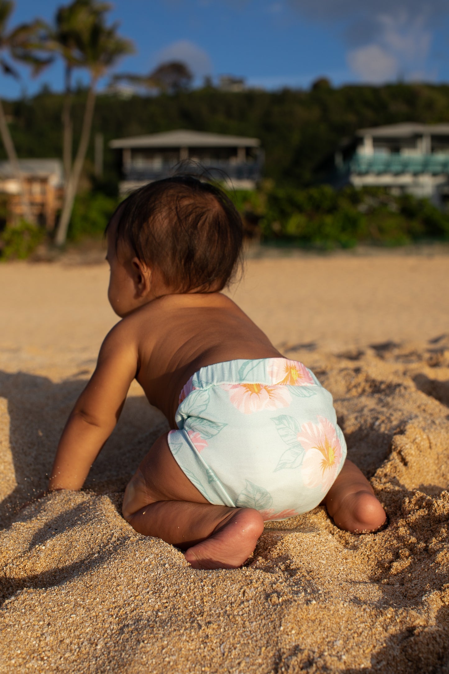 Aloha Floral Bummies