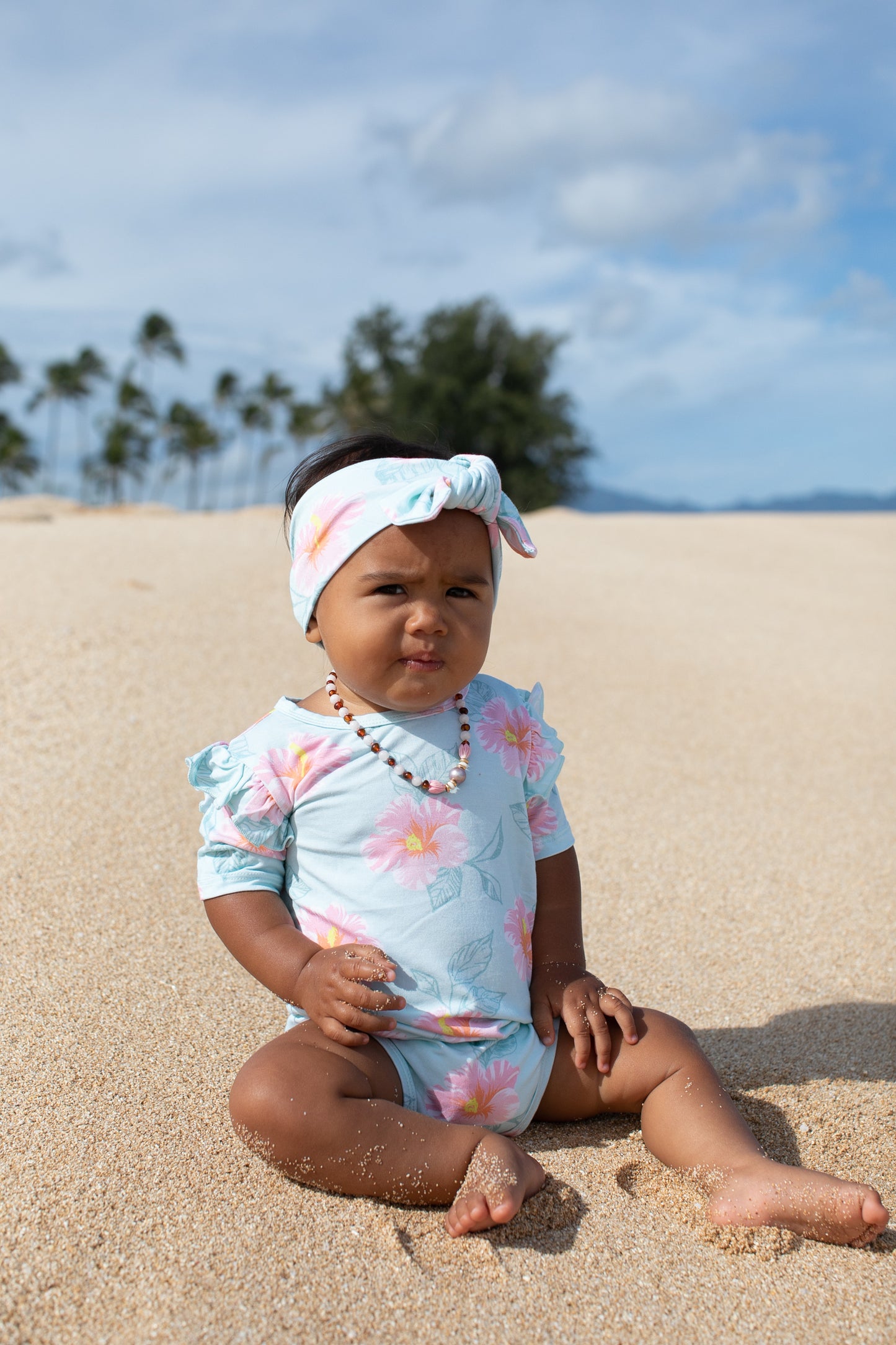 Aloha Floral Onesie