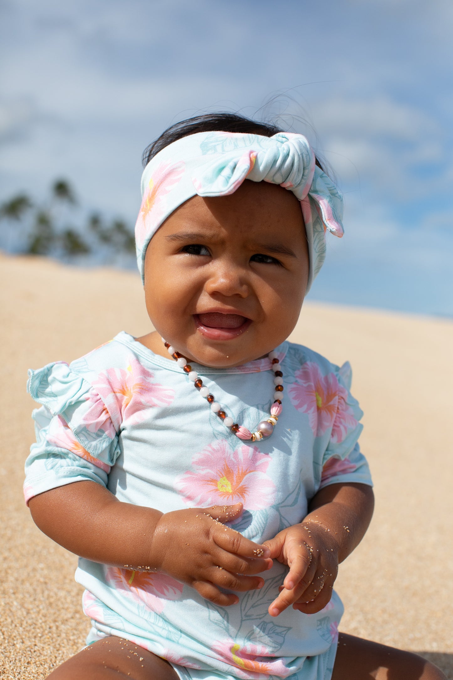 Aloha Floral Onesie