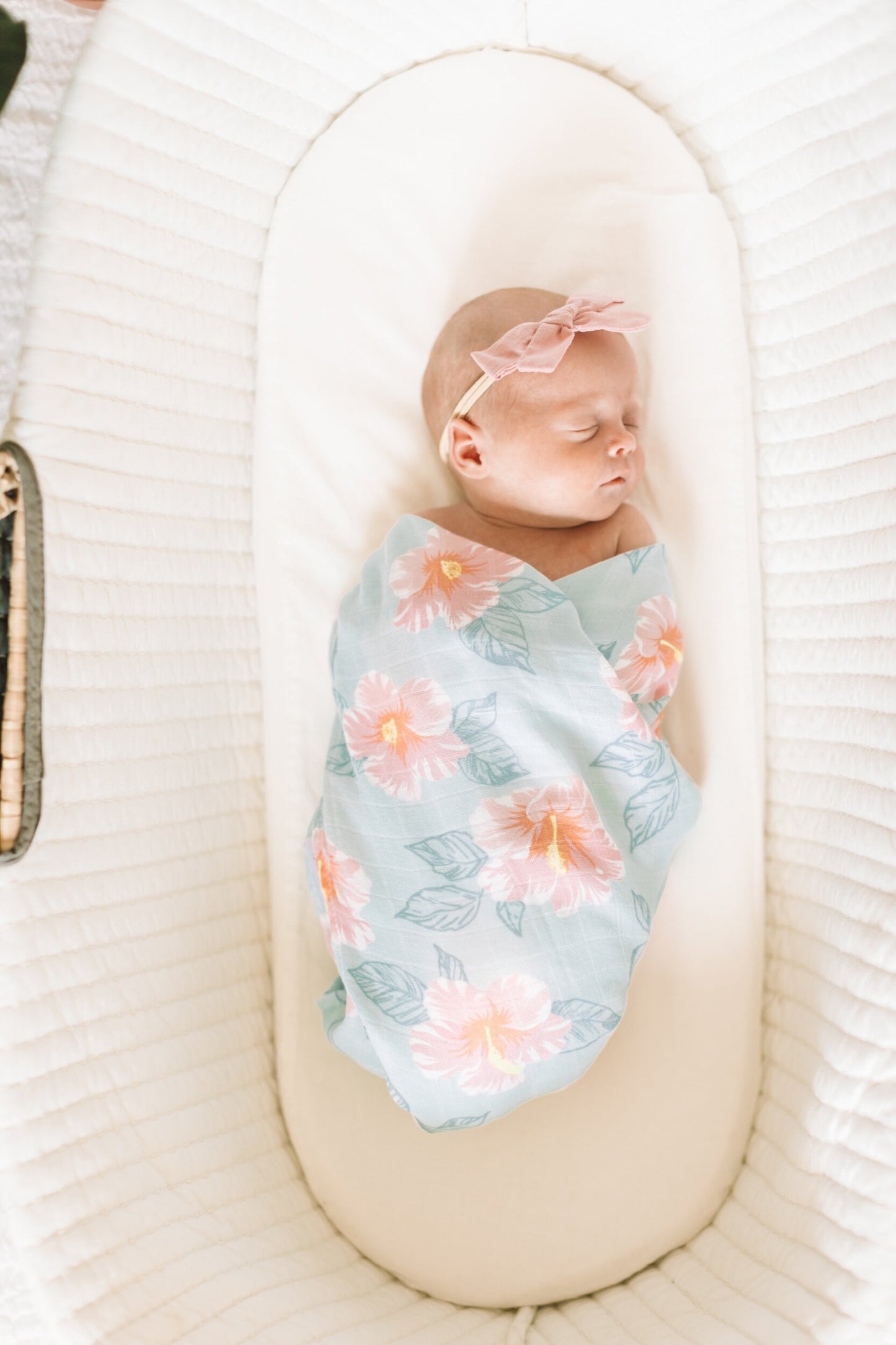 Aloha Floral Tiare Hawaii Collab Swaddle