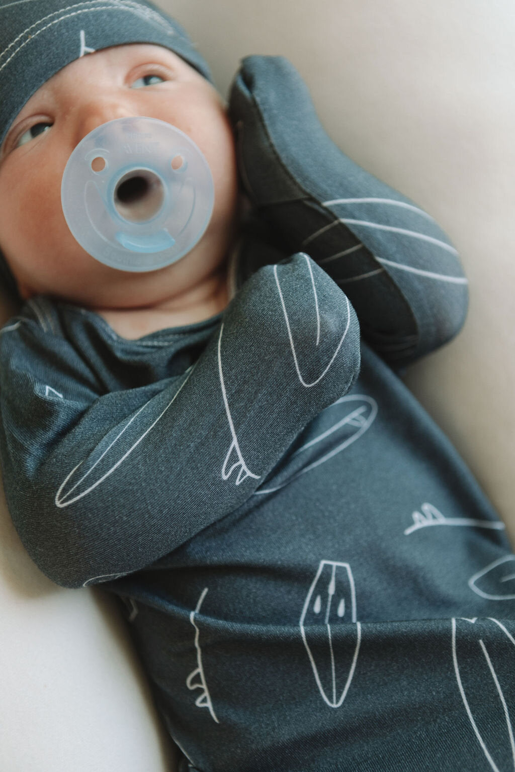 Surfboard Newborn Layette Set