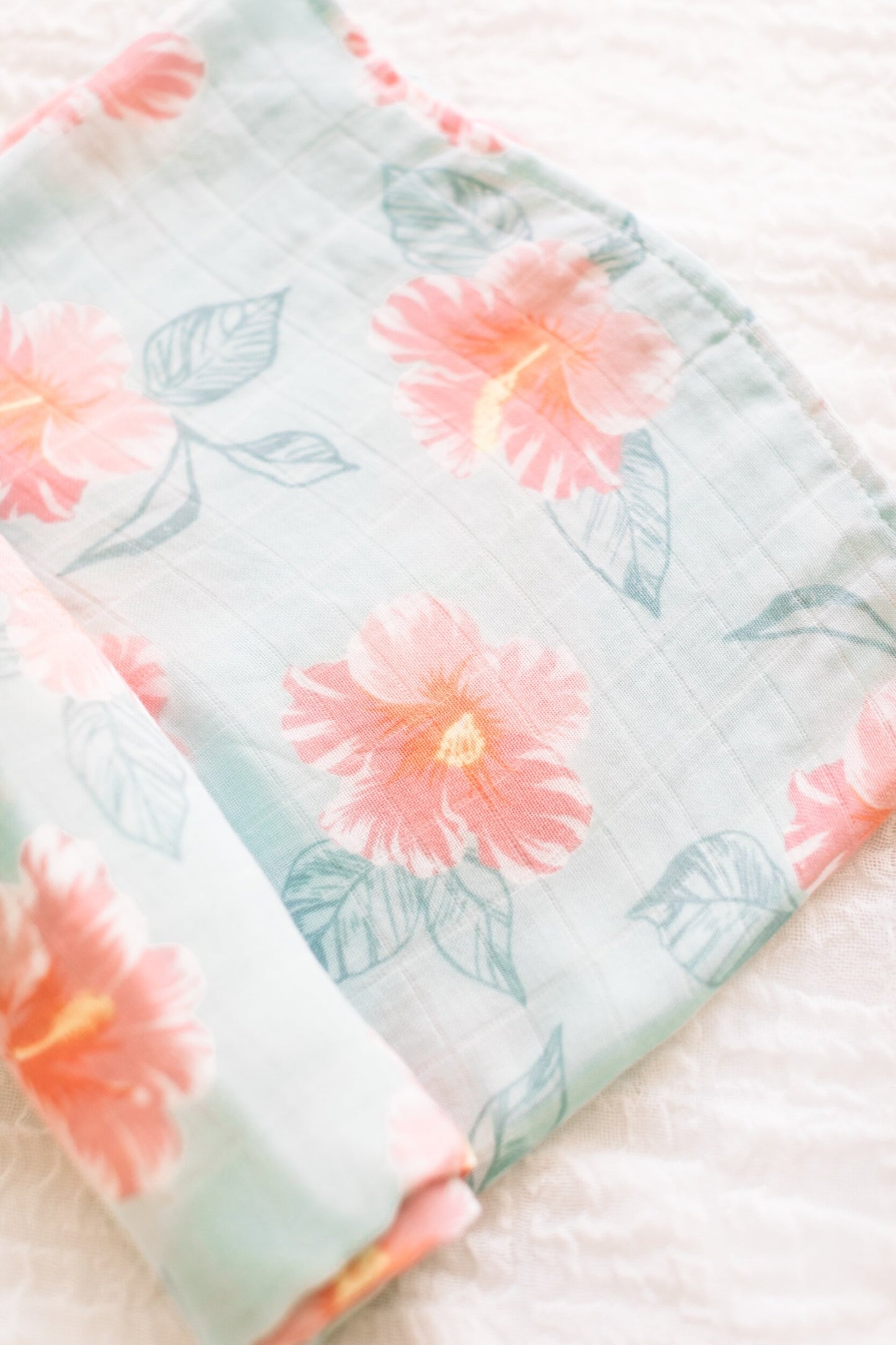 Aloha Floral Tiare Hawaii Collab Swaddle