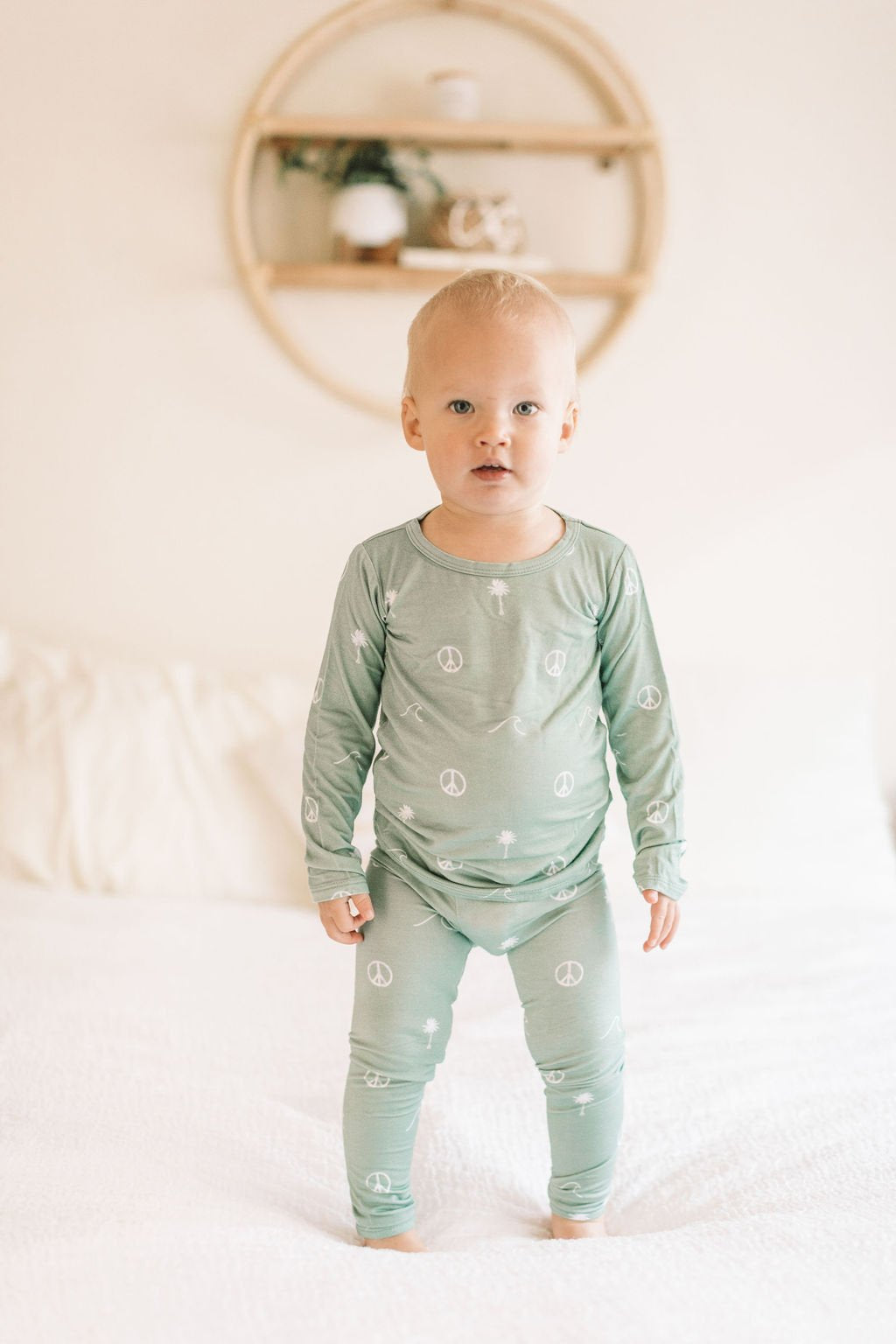 Peace Beach 2 Piece PJs