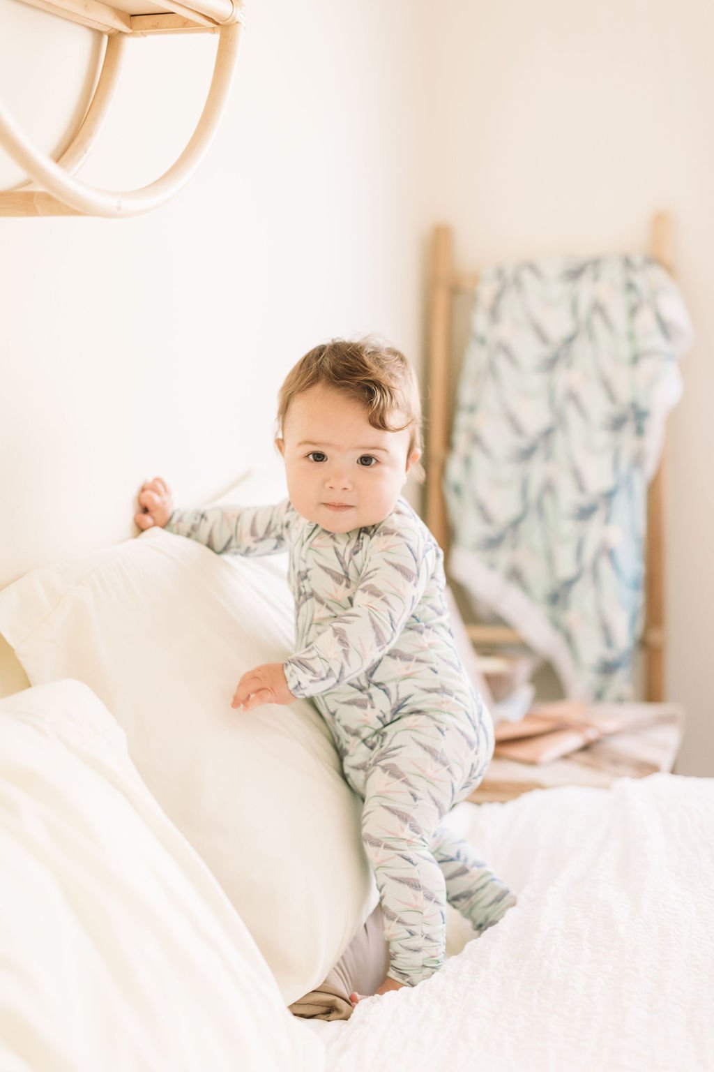 Dreamy Birds of Paradise Romper