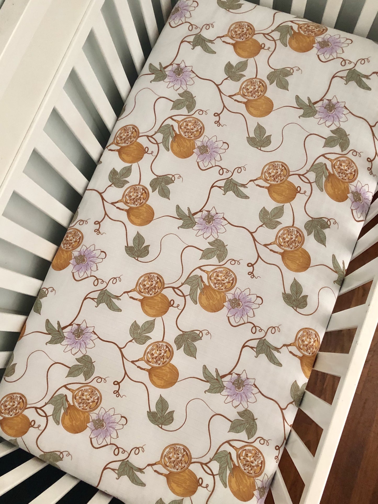 Vintage Lilikoi Crib Sheet