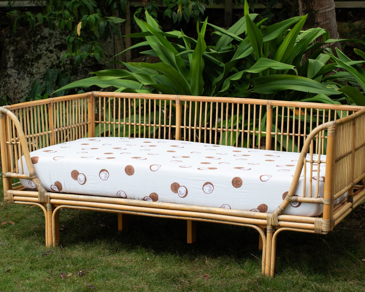 Coconut Twin Fitted Sheet