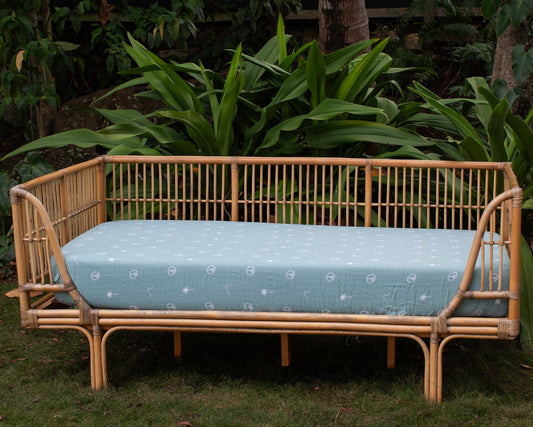 Peace Beach Twin Fitted Sheet