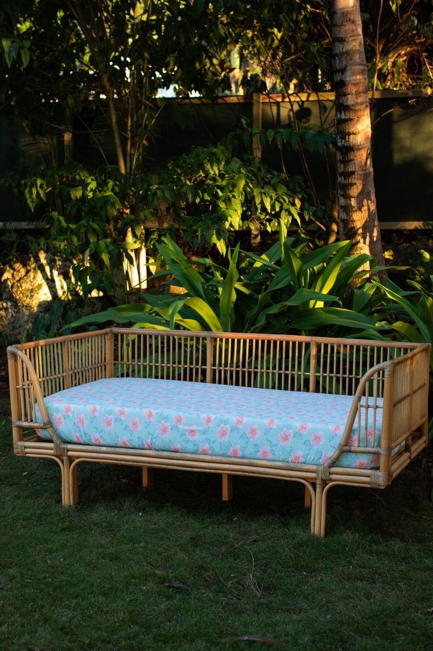 Aloha Floral Tiare Hawaii Collab Twin Fitted Sheet