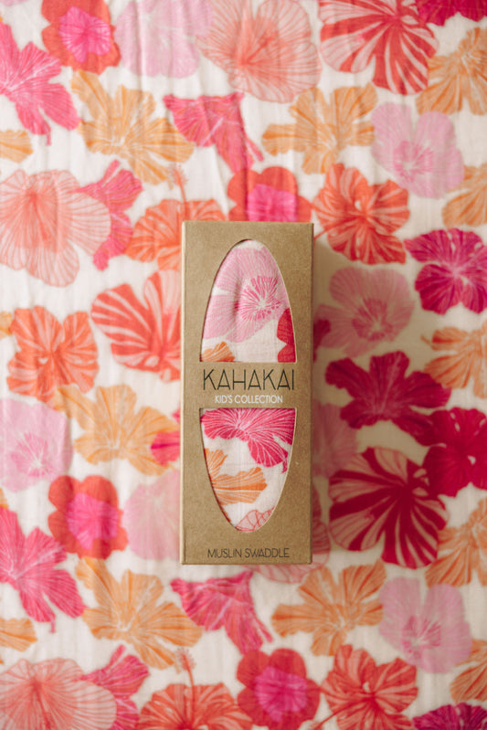 Waimea Garden Tiare Hawaii Collab Swaddle